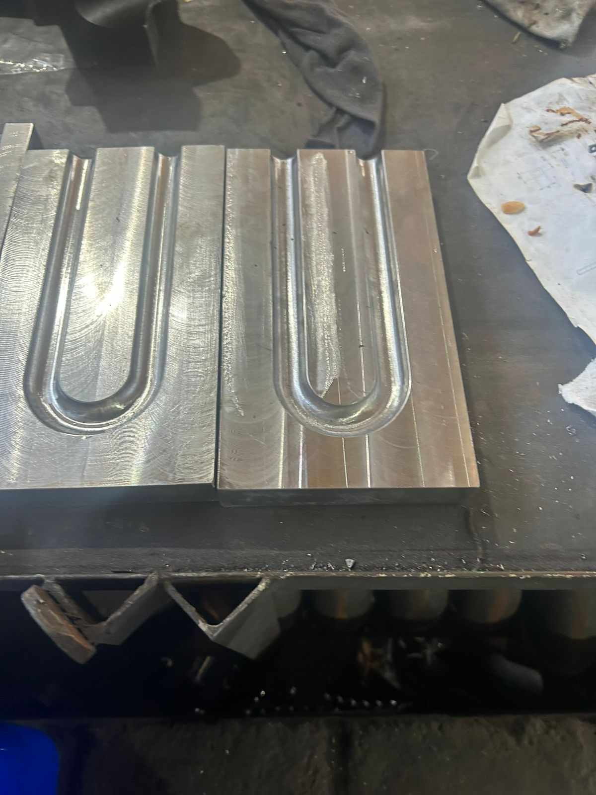 Precision machining component